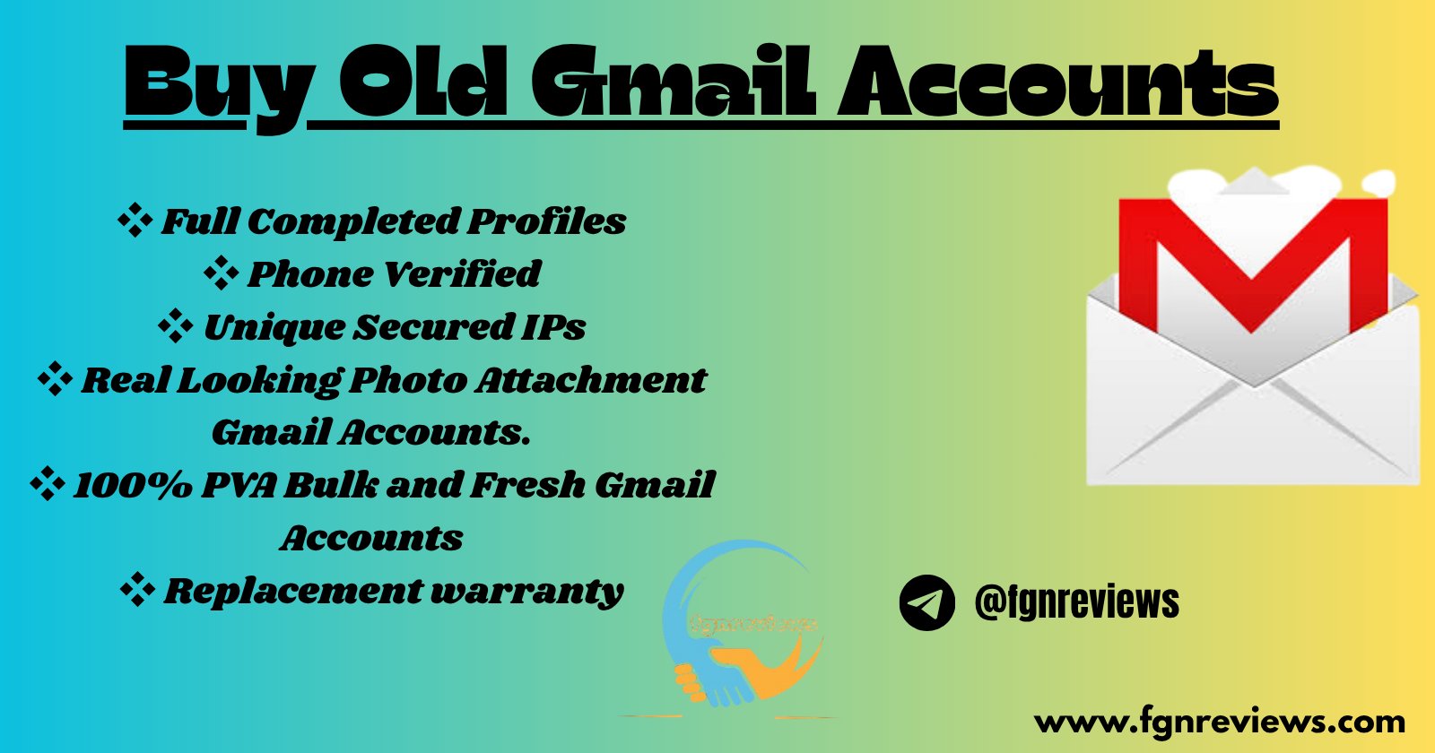 Buy Old Gmail Accounts