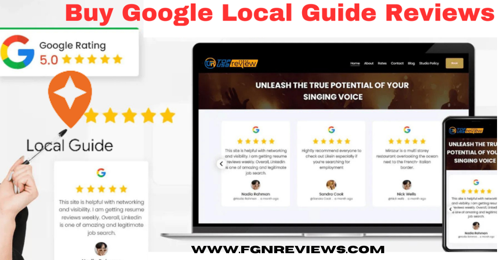 Buy Google Local Guide Reviews