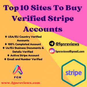 Top 10 Sites To Buy Verified Stripe Accounts